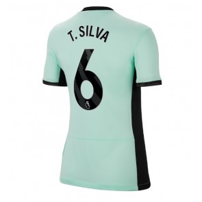 Chelsea Thiago Silva #6 Rezervni Dres za Ženska 2023-24 Kratak Rukavima